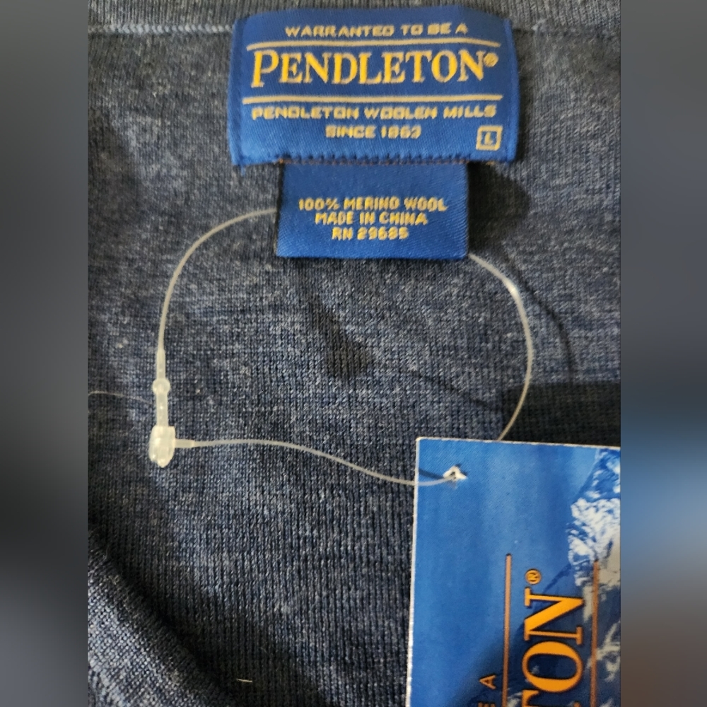Pendleton V-Neck Sweater - image 3